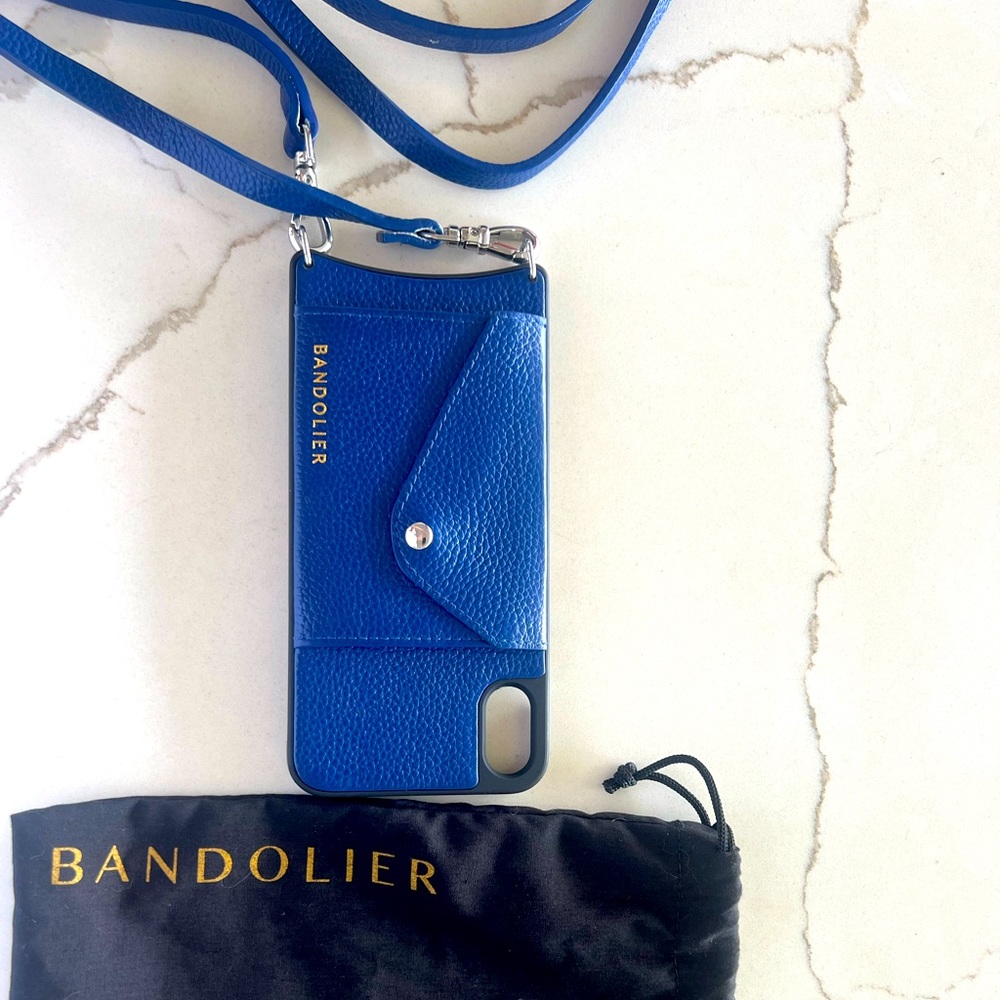 Bandolier iPhone X 10 case with Shoulder strap